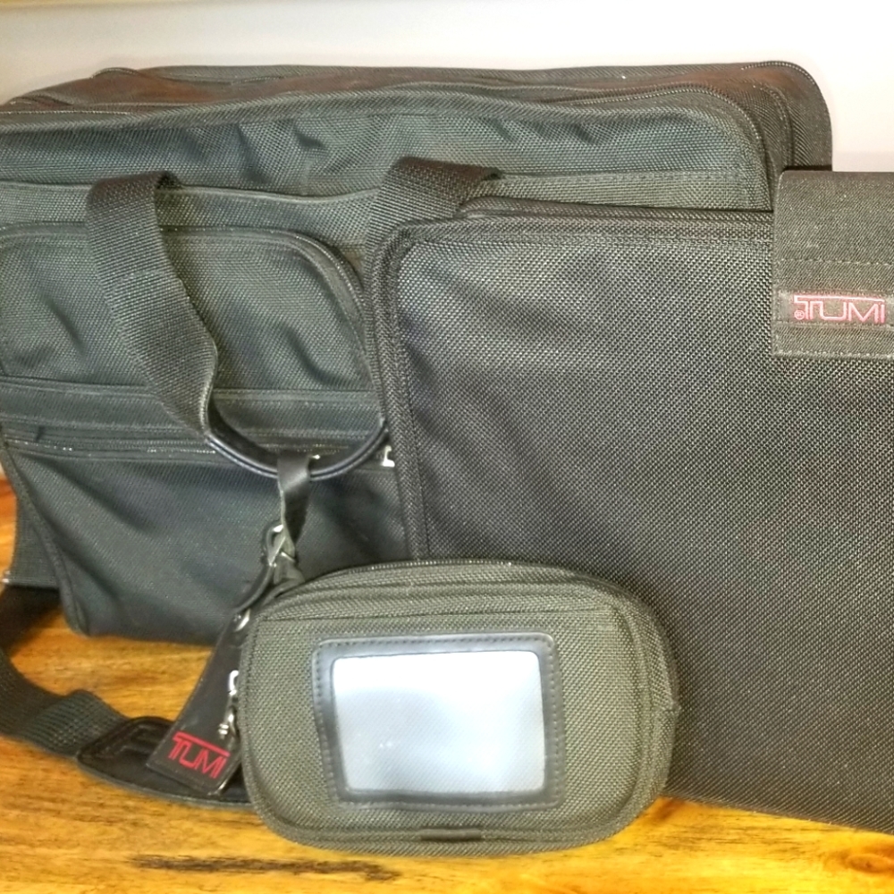 Tumi Expandable Laptop Briefcase